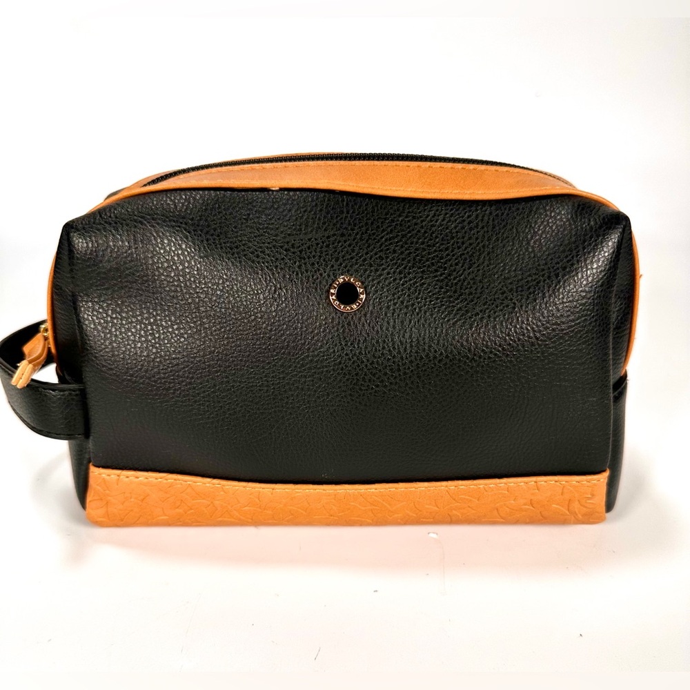Bulgari Leather Toiletry/Amenity Bag